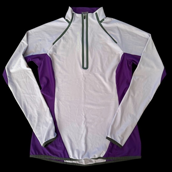 lululemon athletica Tops - SECOND SKIN ATHLETIC 1/4 ZIP